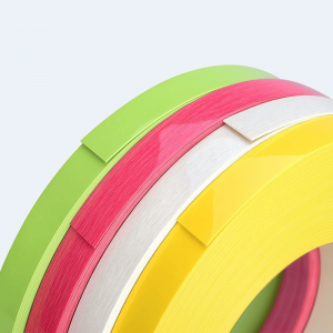 PVC 목재 곡물 가구 가장자리 밴딩 컬러